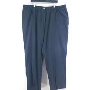 Women Within Relaxed Fit Black Jeans Womens Size 30W Straight-Leg High-Rise Dark